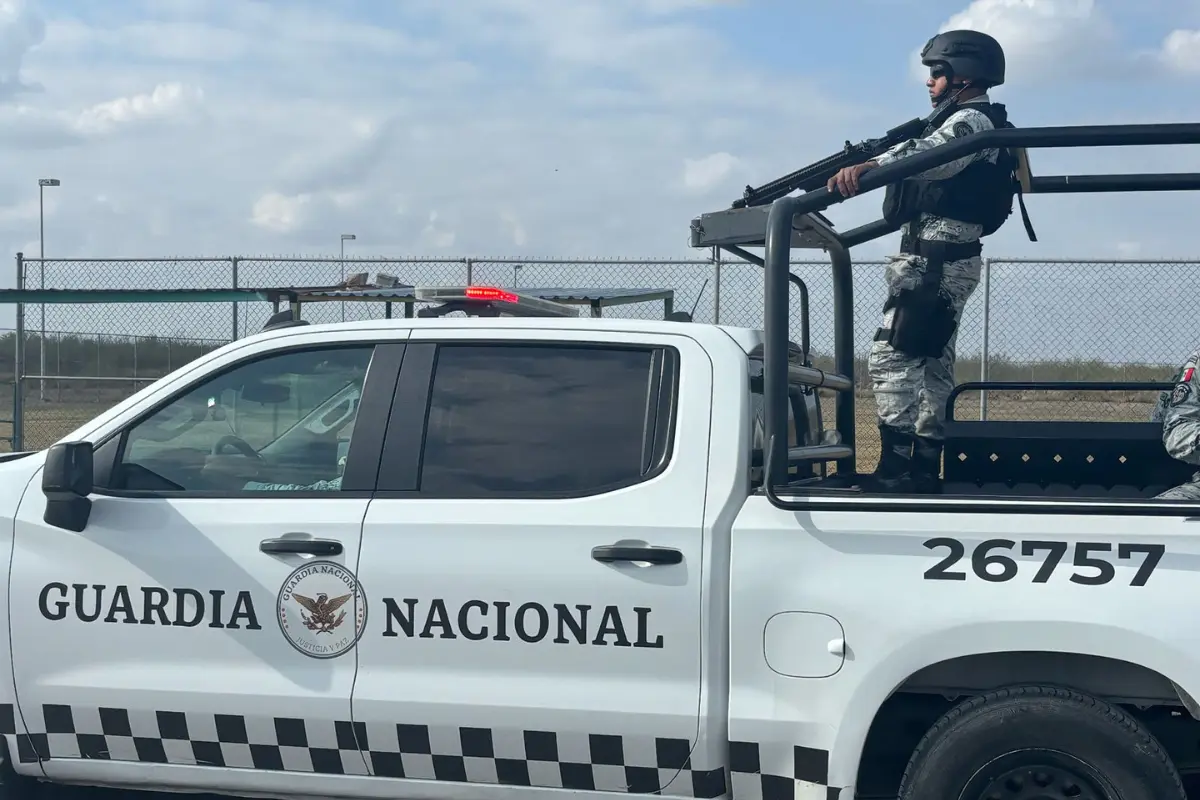 Como parte del operativo frontera norte, elementos de la Guardia Nacional arribaron al municipio de Anáhuac/Foto: Ray Elizalde