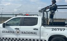 Guardia Nacional llega a Anáhuac para blindar la frontera de Nuevo León con EU