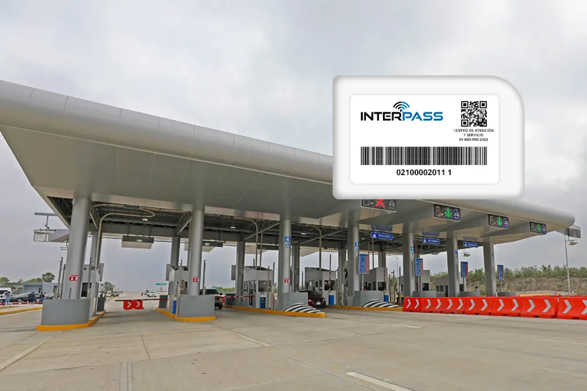 El INTERPASS es un dispositivo electrónico que permite el pago automatizado en las casetas de las carreteras de México/Foto: Canva