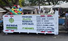 Estos son los nuevos contenedores de residuos especiales en Mérida