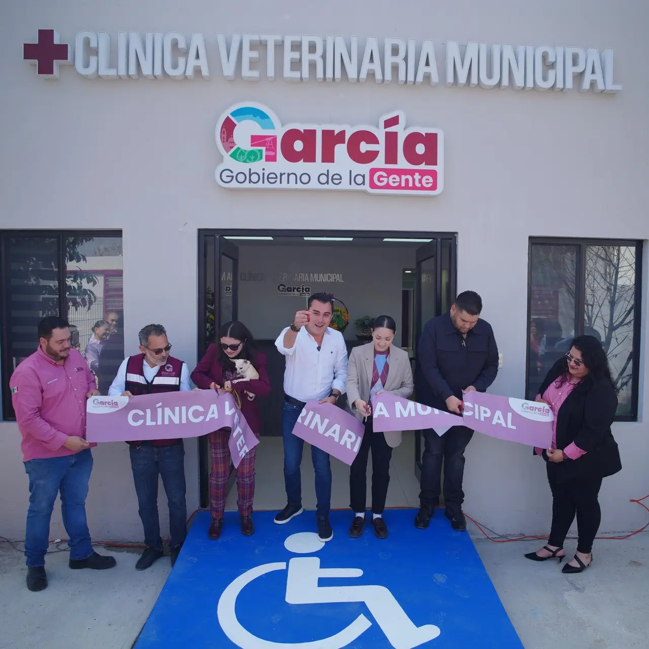 Clínica veterinaria en el municipio de García. Foto: Gobierno de García