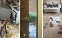 Denuncian a sujeto por causar destrozos en una casa de la avenida Yucatán