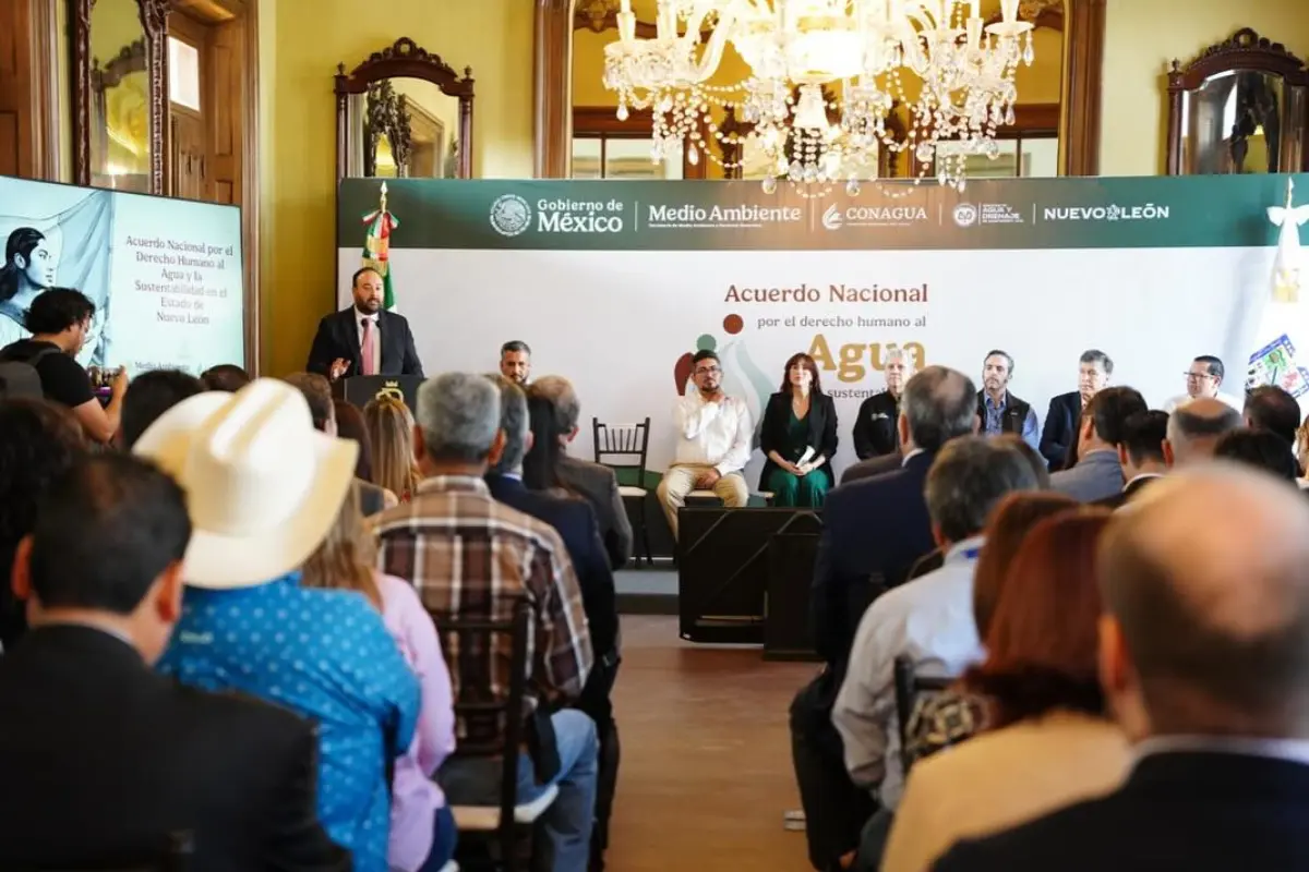 Durante el encuentro, representantes de los diversos sectores  dieron a conocer detalles técnicos del uso del agua/Foto: Secretaría de Economía Nuevo León