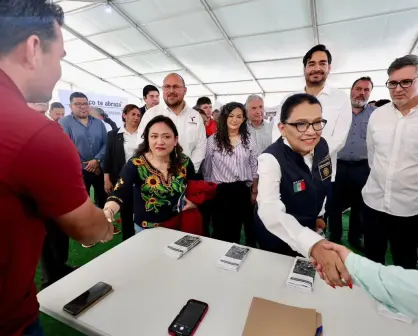 México te abraza: Supervisan centro de atención a migrantes en Reynosa