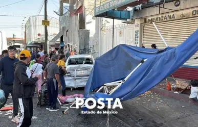 Combi se queda sin frenos en Ecatepec; suman 12 lesionados