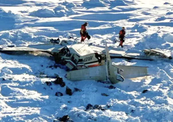 Autoridades localizan restos de avión que desapareció en Alaska: hallan 3 cuerpos