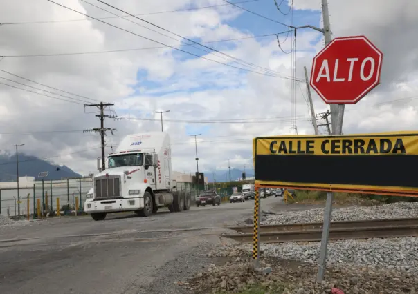 Escobedo anuncia cierre temporal en avenida Chocolates por mantenimiento en vías del tren