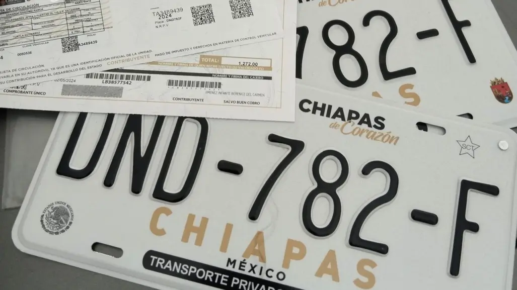 Placas vehiculares en Chiapas: ¿Qué tipo descuentos hay en febrero?