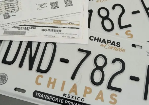 Placas vehiculares en Chiapas: ¿Qué tipo descuentos hay en febrero?