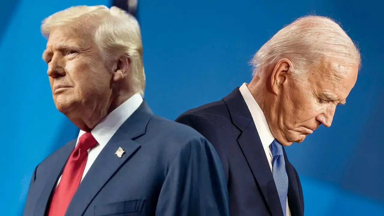 ¡Se enojó! Donald Trump revoca autorización de seguridada Joe Biden. Foto: POSTA México