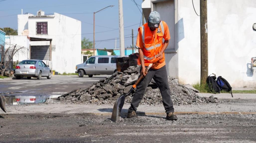 Félix Arratia avanza en el proyecto de pavimentación y bacheo en el municipio de Juárez