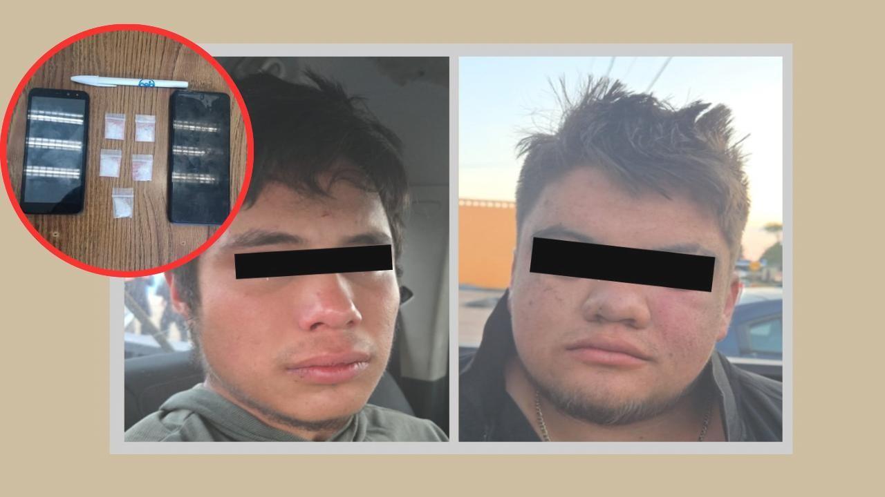 Capturan en Acambay a dos presuntos extorsionadores tras persecución. Foto: @SS_Edomex