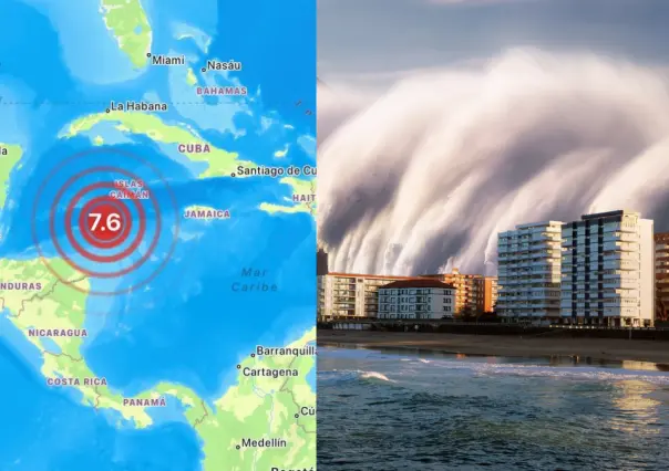 Emiten alerta de tsunami para la Riviera Maya por sismo en el Caribe