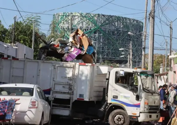 Retiran 21 toneladas de basura en Cordemex, Mérida, tras denuncias vecinales