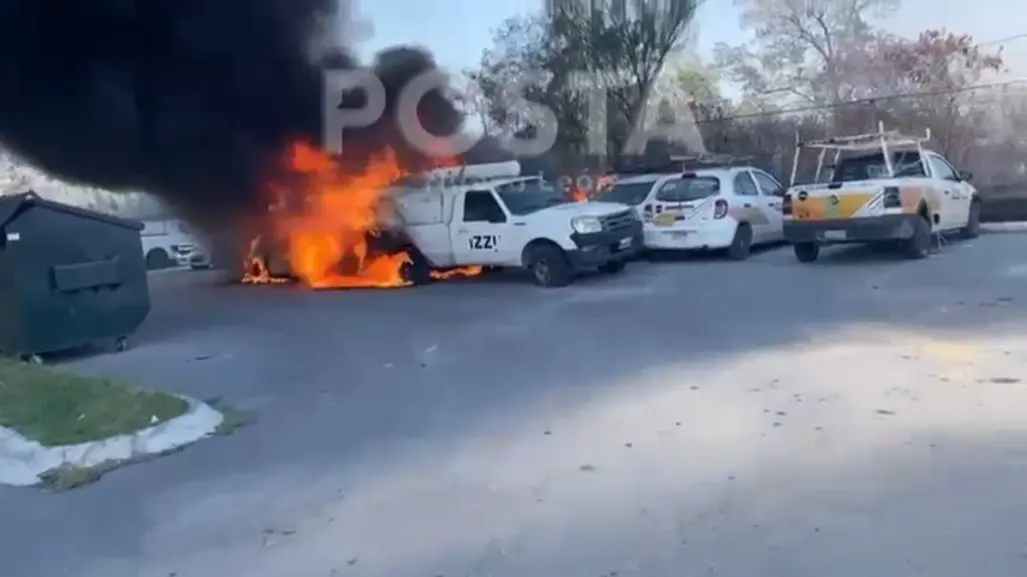 VIDEO | Bomberos de Guadalupe apoyan en combate de incendio en Juárez