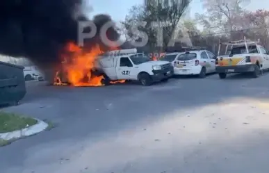 VIDEO | Bomberos de Guadalupe apoyan en combate de incendio en Juárez