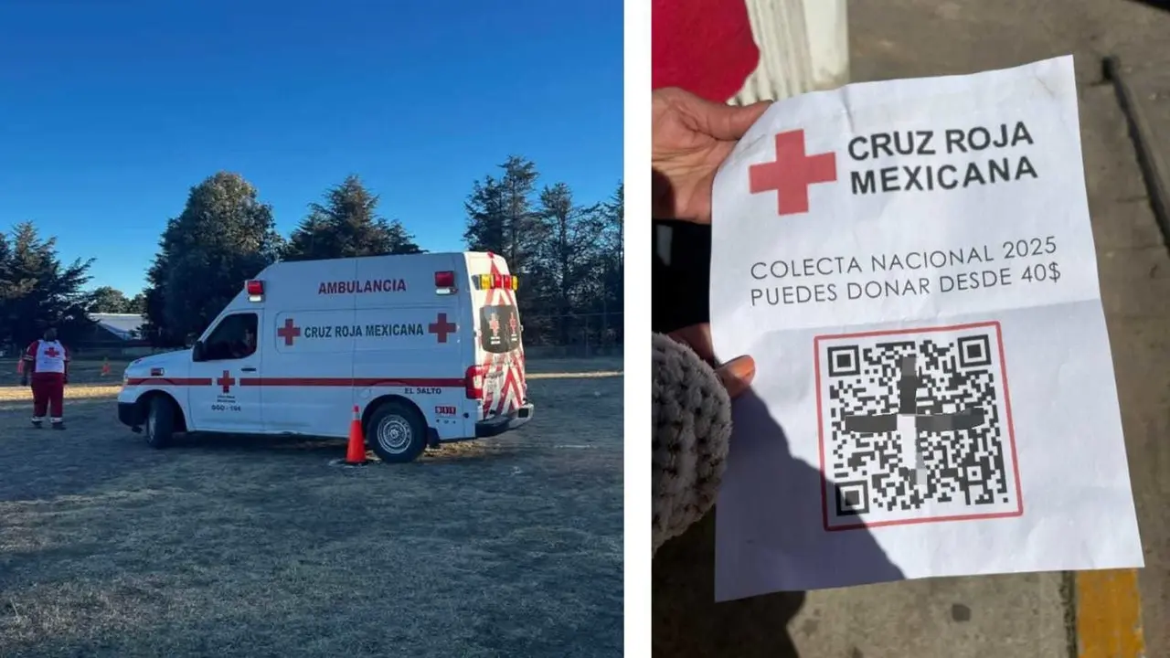 La delegación de El Salto de la Cruz Roja Mexicana reportó el uso de códigos QR no autorizados, en donde solicitan donaciones  a nombre de esta institución. Foto: Instagram @cruzrojamexicanaestataldgo / Facebook Cruz Roja Mexicana El Salto.