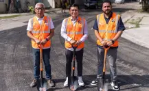 Félix Arratia avanza en campaña de bacheo y pavimentación en sectores de Juárez