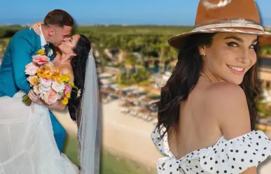 Así es el hotel de lujo donde fue la boda de Martha Higareda en Playa del Carmen