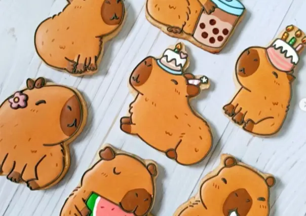 Este 14 de febrero conoce el lugar en CDMX, donde puedes decorar galletas en forma de capibara