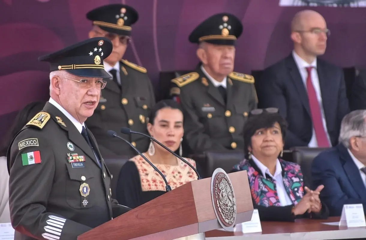 Ceremonia 112 años de la Marcha de la Lealtad. Créditos: POSTA México/Enrique Pérez.