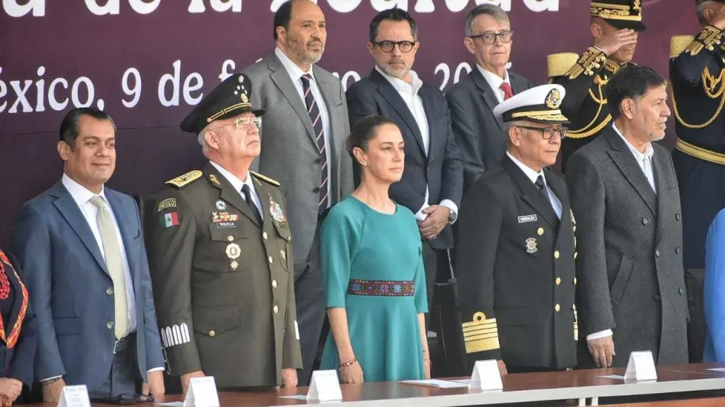 Claudia Sheinbaum encabeza por primera vez la Marcha de la Lealtad