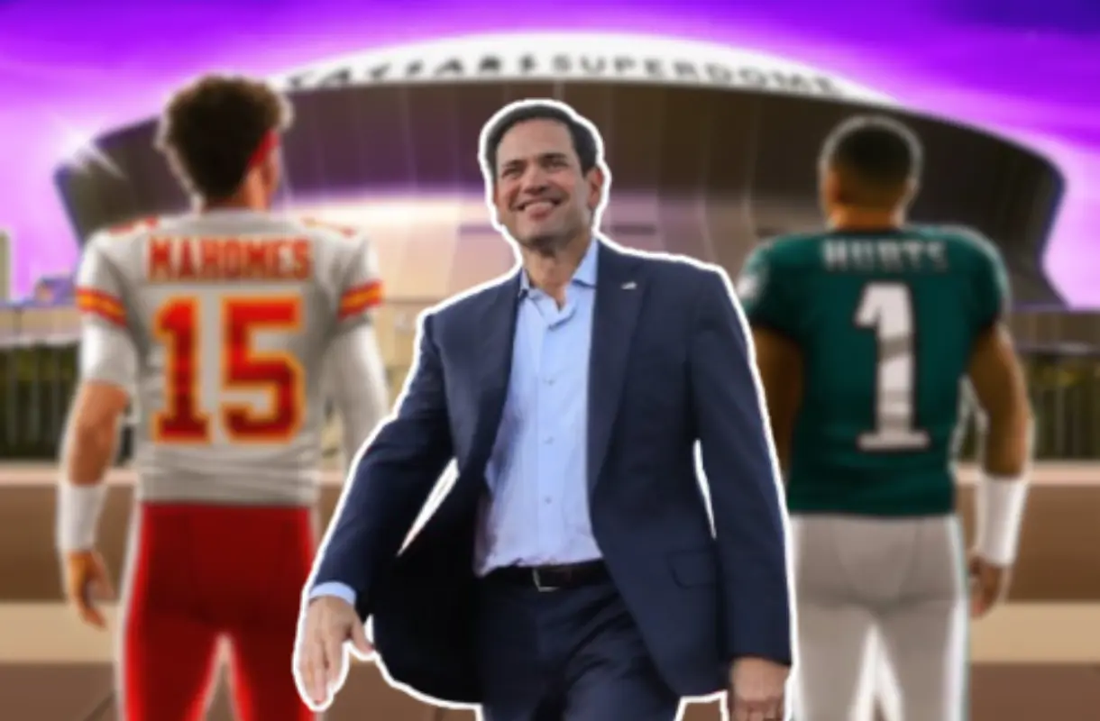 SUPER BOWL LIX. Créditos: NFL, Marco Rubio.