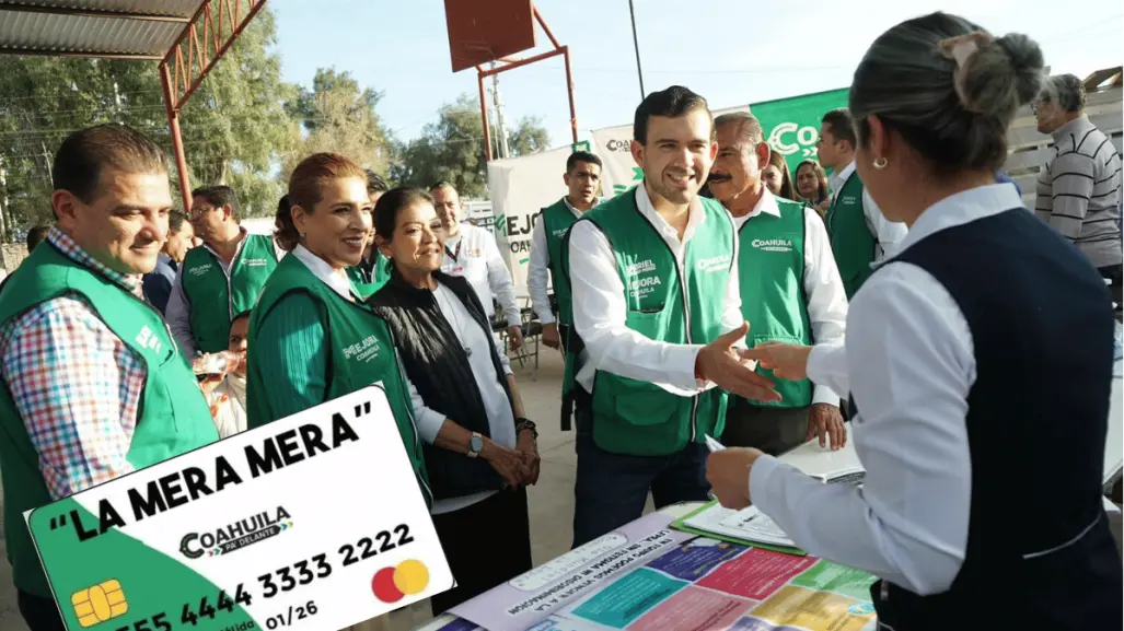 Tarjeta Mera Mera: así puedes canjear los beneficios en Coahuila