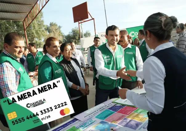 Tarjeta Mera Mera: así puedes canjear los beneficios en Coahuila