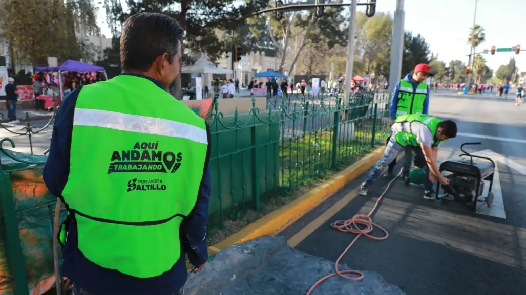 Programa Aquí andamos embellece ruta recreativa