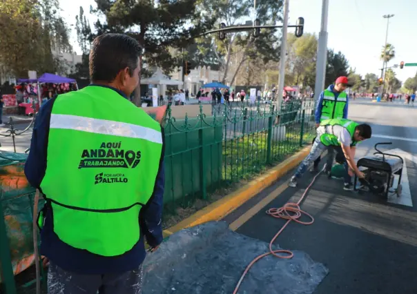 Programa Aquí andamos embellece ruta recreativa