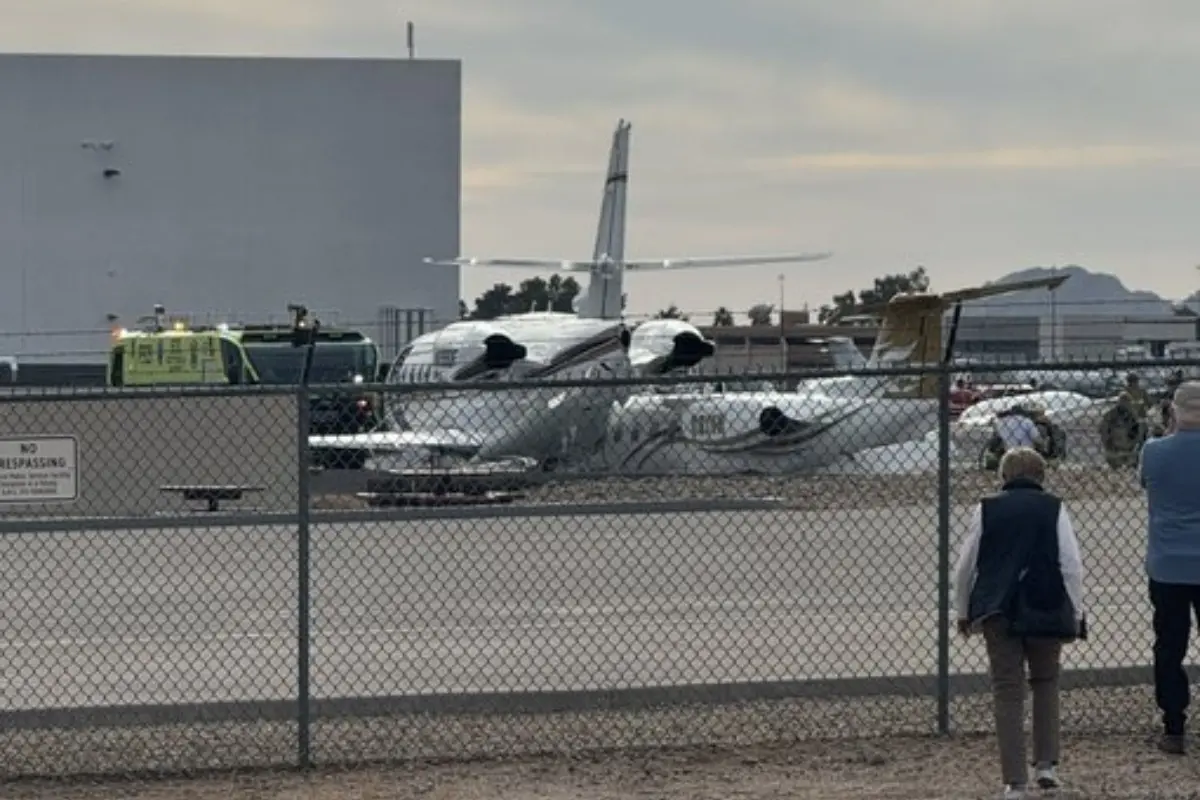 Aeropuerto de Scottsdale Foto: X(Twitter) @MarioNawfal