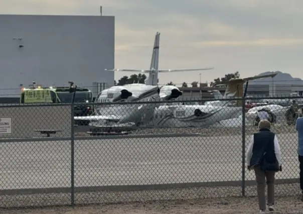 2 aviones chocan en el Aeropuerto de Scottsdale, Arizona; hay al menos un muerto | VIDEO