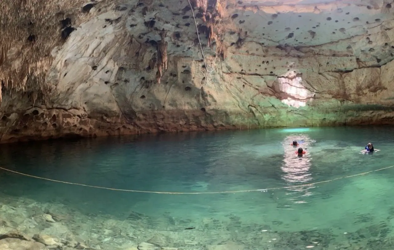 La mayoría de las localidades de Yucatán cuentan con cenotes pero hay algunas que destacan por la gran cantidad de ojos de agua con la que cuentan.- Fuente  Virginia Puc Chi