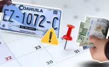 Placas vehiculares en Coahuila: ¿Qué pasa si se pagan después de marzo?