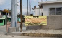 Vecinos del norte de Tampico inconformes con mega proyecto de la CFE