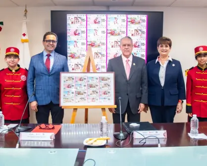 Develan billete Conmemorativo de la Cruz Roja Mexicana por su 115 Aniversario