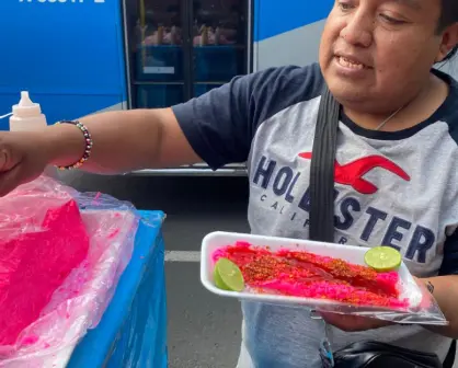 El turrón rosa de Guadalajara endulza las calles de Toluca, ¿Ya lo probaste?