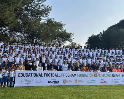 Fundación Real Madrid inaugura la primera escuela de fútbol inclusiva en Nuevo León