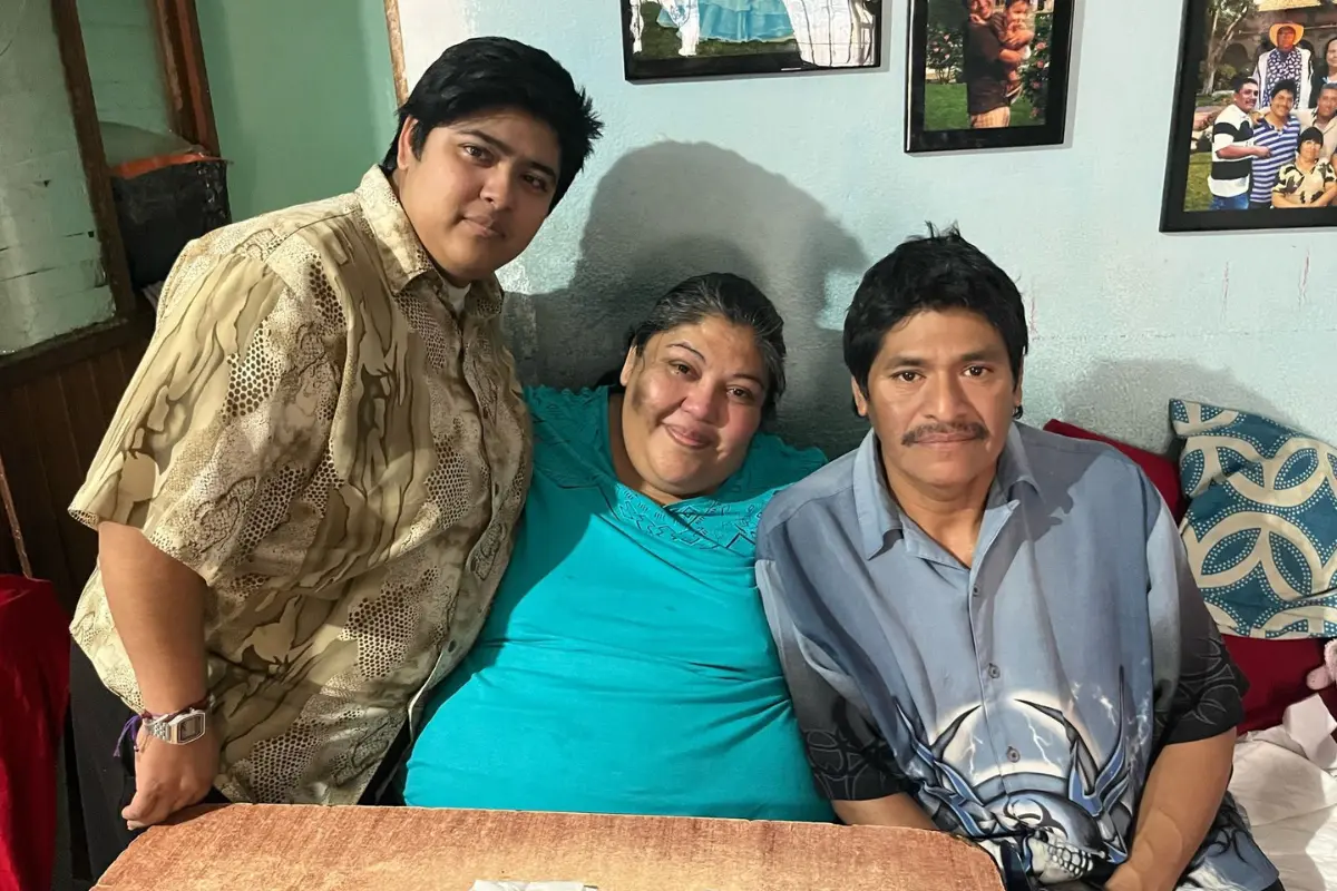 La familia Tenorio vive una situación complicada sin embargo, buscan salir adelante/Foto: Vianca Treviño