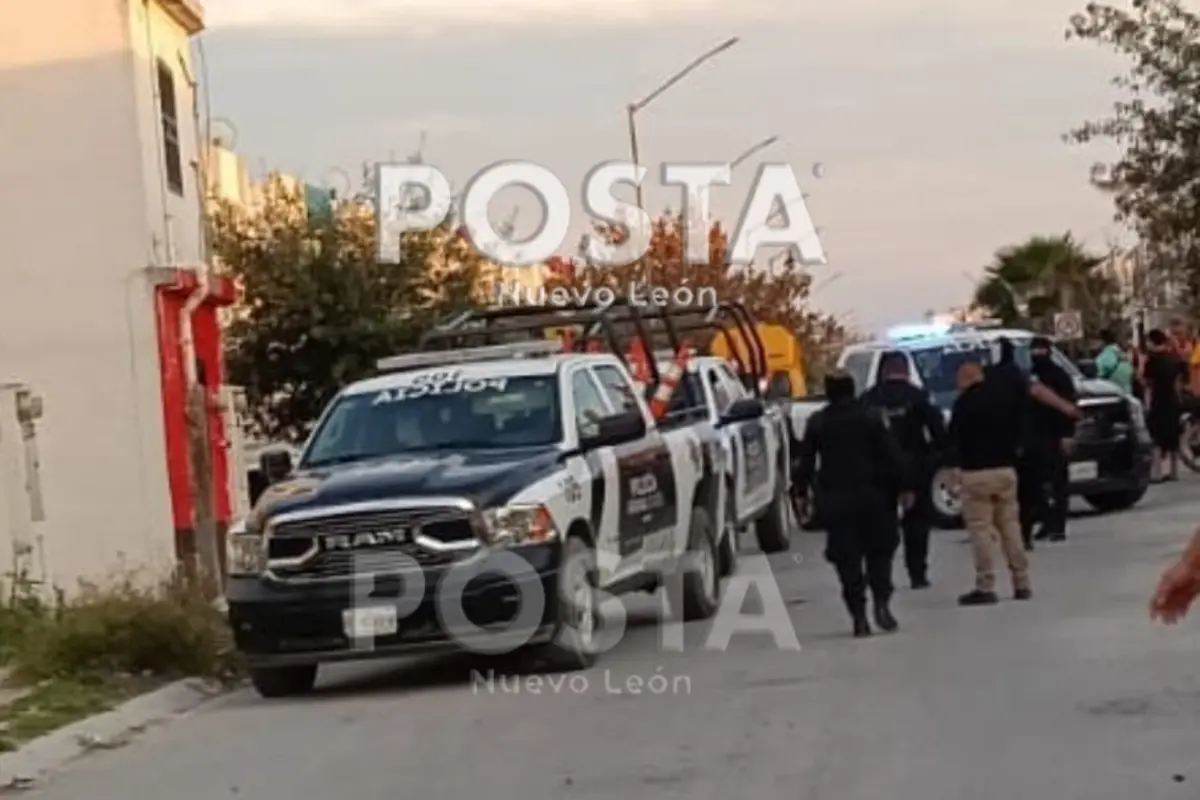 La detención se dio por parte de la Policía de Zuazua/Foto: Ray Elizalde