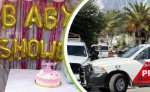 Festejó mujer baby shower antes de denunciar el rapto de su bebé en Escobedo