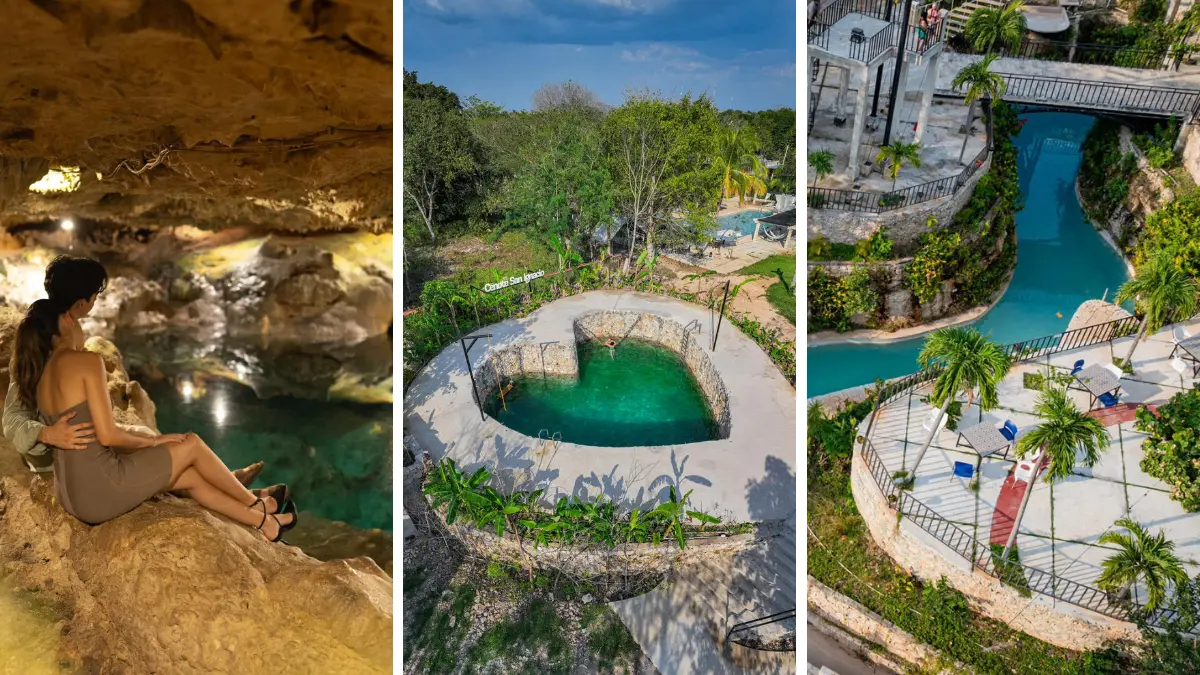 El Cenote San Ignacio es uno de los paradores turísticos más cerca de Mérida Foto: Facebook Cenote San Ignacio