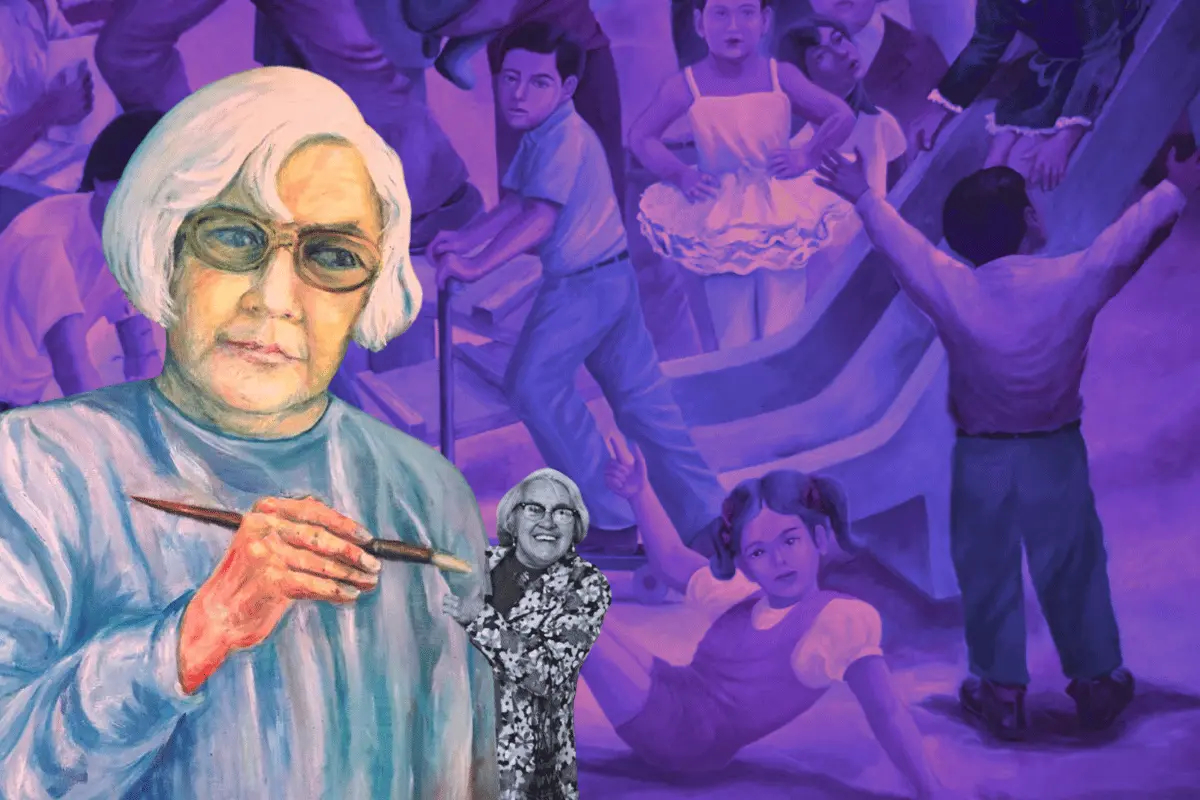 El trabajo de Elena Huerta es significativo no solo por su calidad artística, sino por el mensaje que transmitía./Foto: Centro Cultural Vito Alessio Robles/ Autorretrato obra de Elena Huerta