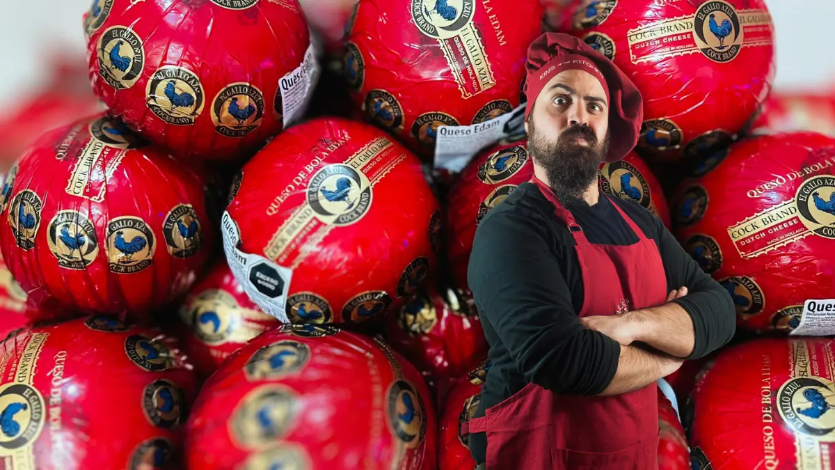 Los cocineros expertos saben identificar un Queso de Bola original de uno pirata Foto: Canva/Alexis Álvarez