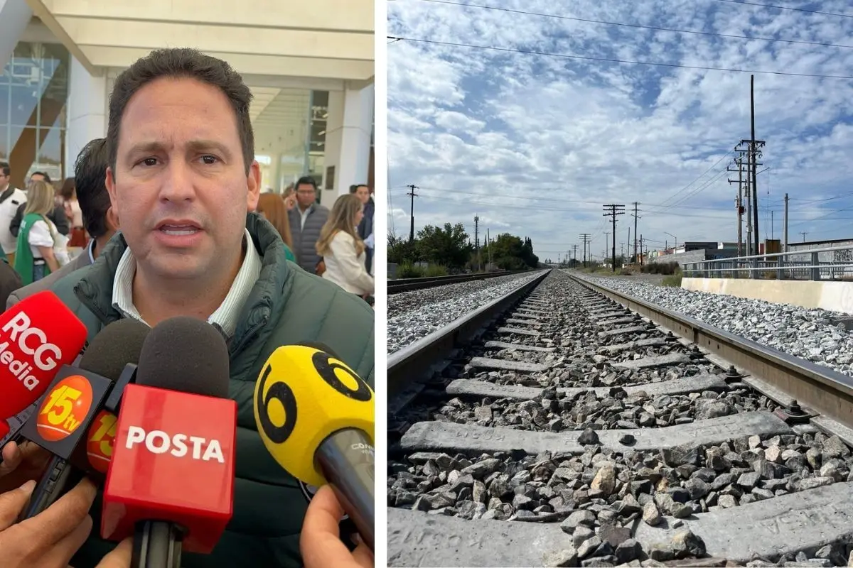 Podría adherirse un tren interurbano con el tren estatal. Fotos de Marco Juárez.