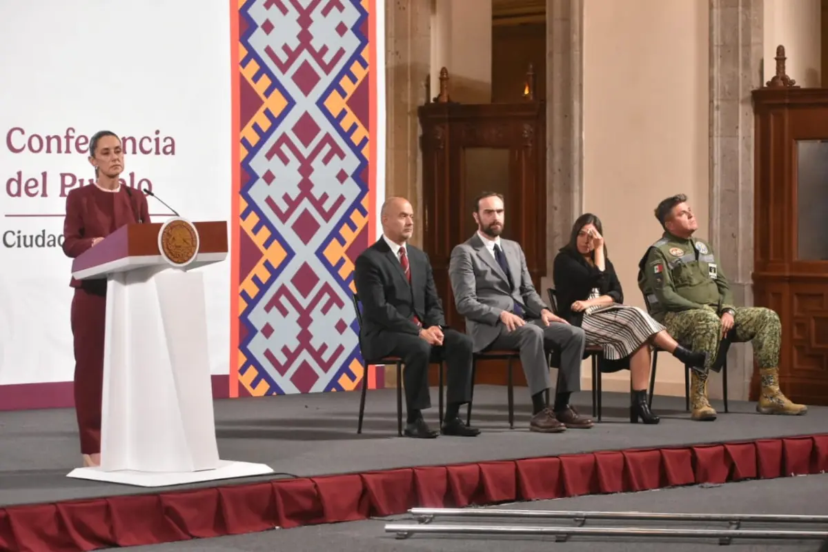 Conferencia de prensa matutina. Jueves 13 de febrero. Créditos: POSTA México/Enrique Pérez.