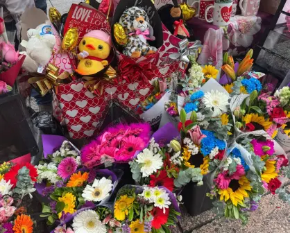 Se registra baja venta de regalos para San Valentín por frío en Monterrey