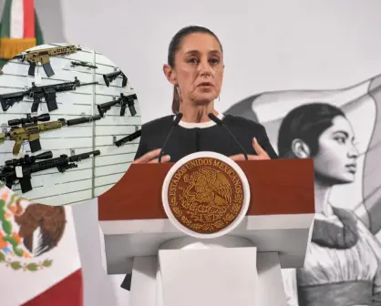 Claudia Sheinbaum anuncia ampliación en demanda de México contra armerías de EEUU