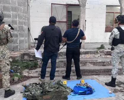 Fiscalía de Tamaulipas realiza cateo en Ciudad Mier y decomisa estas drogas